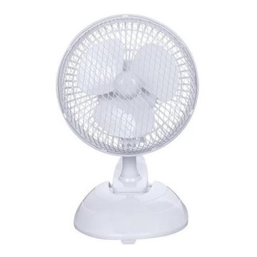 Pöytätuuletin 15 W/230 V, halkaisija 20 cm, valkoinen