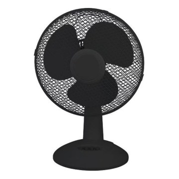 Pöytätuuletin 38 W / 230 V, halkaisija 25 cm, musta