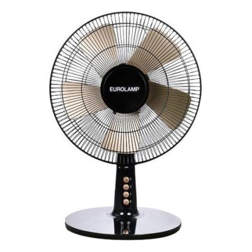 Pöytätuuletin 40W/230V halkaisija 35 cm musta/kulta