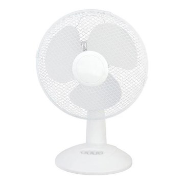 Pöytätuuletin 45 W/230 V, halkaisija 45 cm, valkoinen