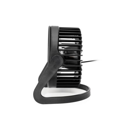 Pöytätuuletin USB 15 cm musta
