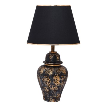 Pöytävalaisin 1xE27/40W/230V musta