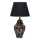 Pöytävalaisin 1xE27/40W/230V musta