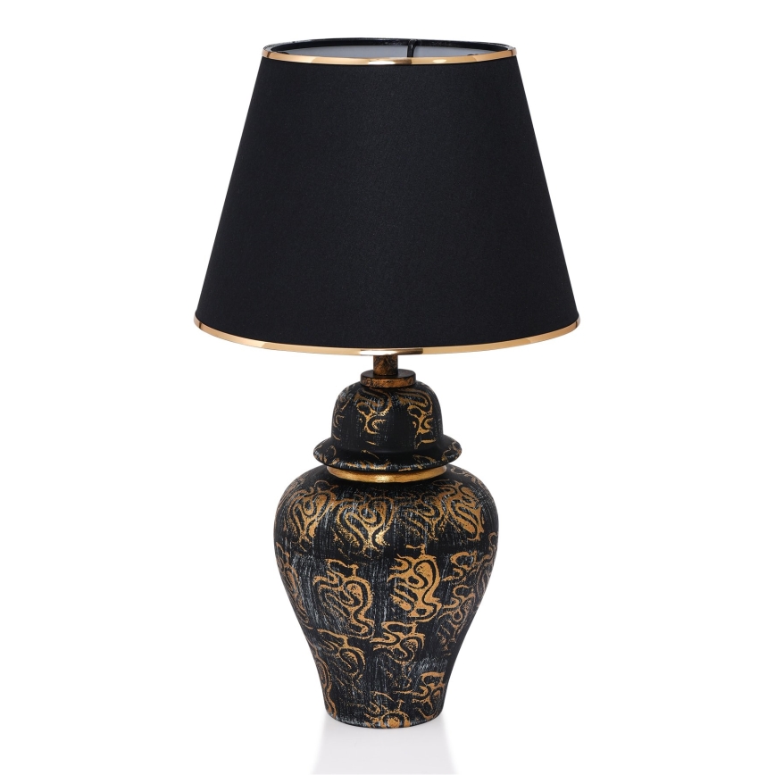 Pöytävalaisin 1xE27/40W/230V musta