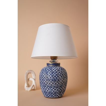 Pöytävalaisin 1xE27/40W/230V sininen