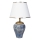 Pöytävalaisin 1xE27/40W/230V sininen/kulta