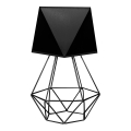 Pöytävalaisin ADAMANT LARGE 1xE27/15W/230V musta