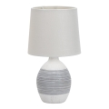 Pöytävalaisin AMBON 1xE14/40W/230V valkoinen