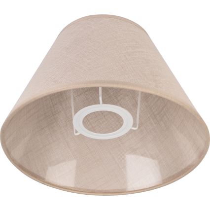 Pöytävalaisin AMFORA 1xE27/60W/230V ruskea/pyökki