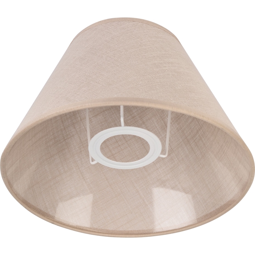 Pöytävalaisin AMFORA 1xE27/60W/230V ruskea/pyökki