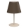Pöytävalaisin ARDEN 1xE27/15W/230V beige/ruskea