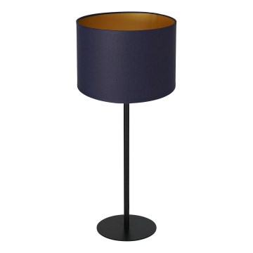 Pöytävalaisin ARDEN 1xE27/60W/230V d. 25 cm violetti/kulta