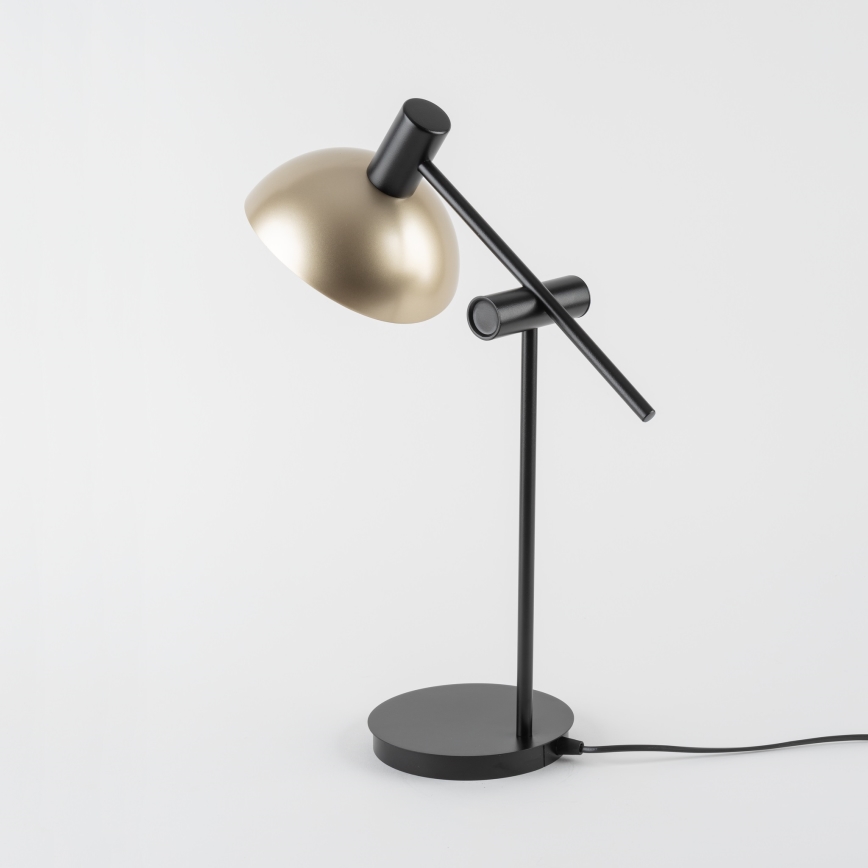 Pöytävalaisin ARTIS 1xE14/40W/230V musta/kulta