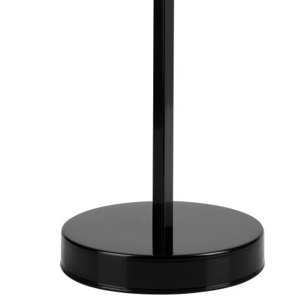 Pöytävalaisin ASTRID 1xE27/60W/230V kiiltävä musta