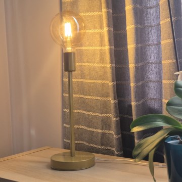 Pöytävalaisin ASTRID 1xE27/60W/230V kulta