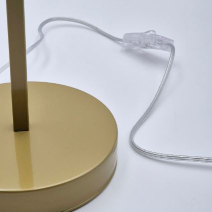 Pöytävalaisin ASTRID 1xE27/60W/230V kulta