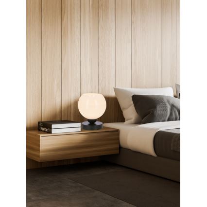 Pöytävalaisin CALDERA 1xE27/60W/230V musta