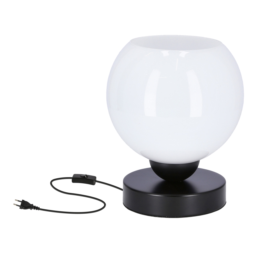 Pöytävalaisin CALDERA 1xE27/60W/230V musta