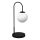 Pöytävalaisin CAMBRIDGE 1xE14/60W/230V musta
