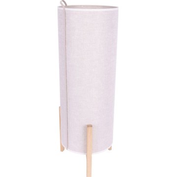 Pöytävalaisin CASIOPEA 1xE27/40W/230V 70 cm tammi