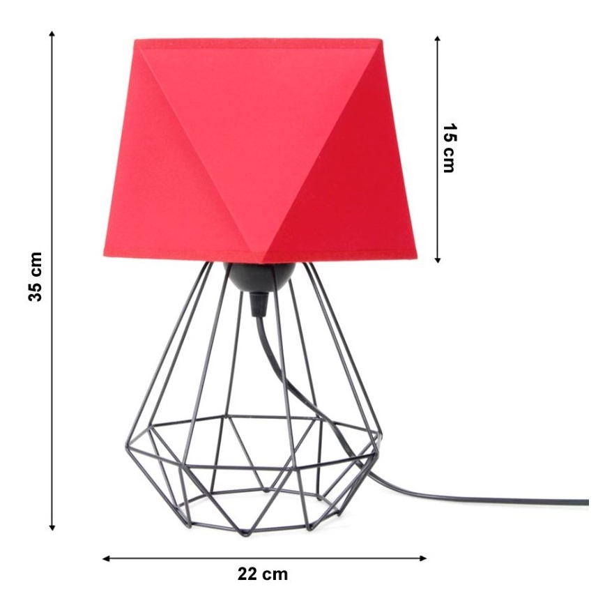 Pöytävalaisin DIAMENT 1xE27/60W/230V