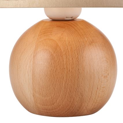 Pöytävalaisin JUTA 1xE27/60W/230V pyökki