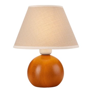 Pöytävalaisin JUTA 1xE27/60W/230V pyökki