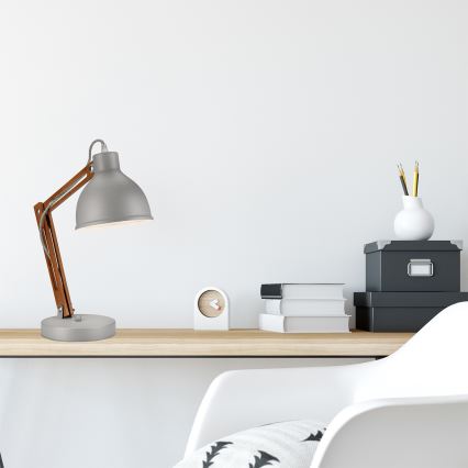 Pöytävalaisin MARCELLO 1xE27/60W/230V pyökki