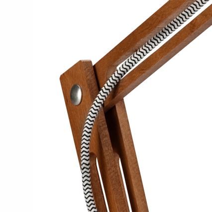 Pöytävalaisin MARCELLO 1xE27/60W/230V pyökki