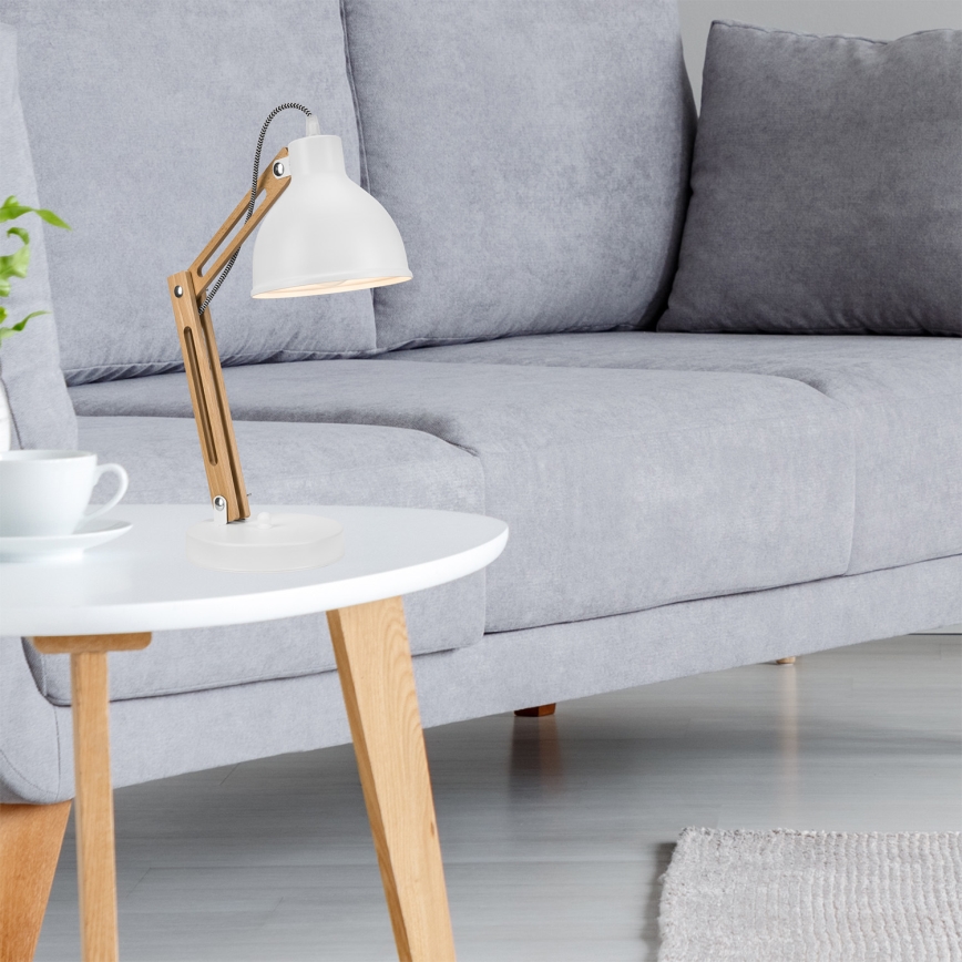 Pöytävalaisin MARCELLO 1xE27/60W/230V pyökki