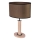 Pöytävalaisin MERCEDES 1xE27/40W/230V 46 cm ruskea/tammi