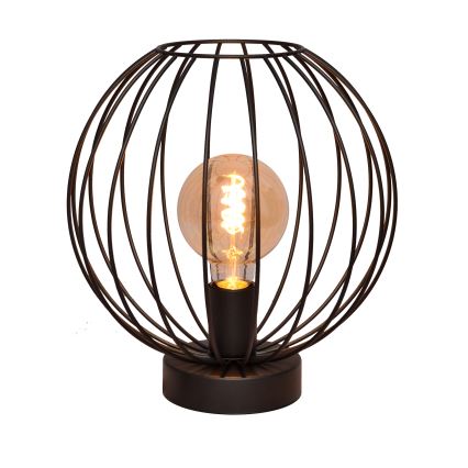 Pöytävalaisin MERCURE 1xE27/15W/230V musta