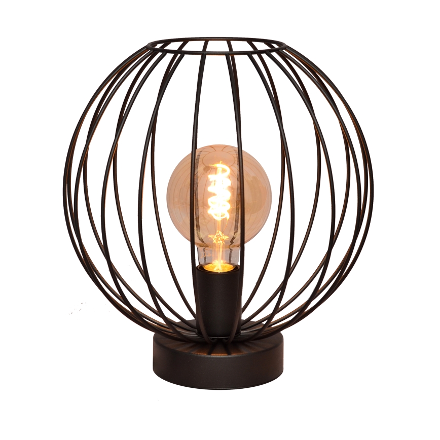 Pöytävalaisin MERCURE 1xE27/15W/230V musta