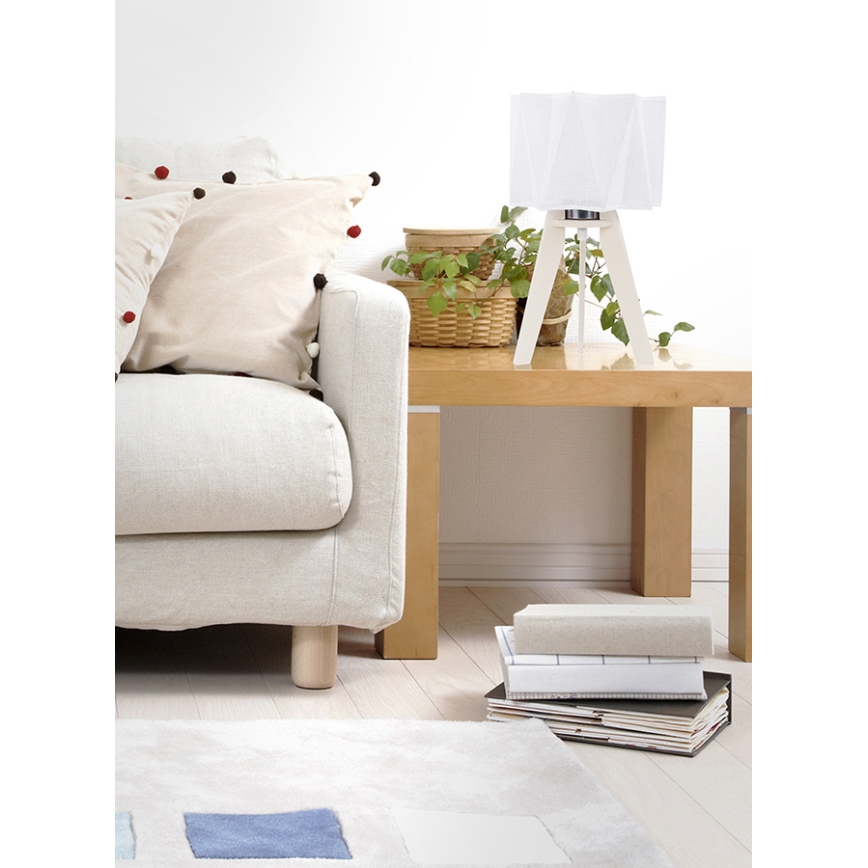 Pöytävalaisin PIANO NATUR 1xE27/60W/230V