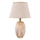 Pöytävalaisin RAMZES 1xE27/40W/230V kerma/kultainen