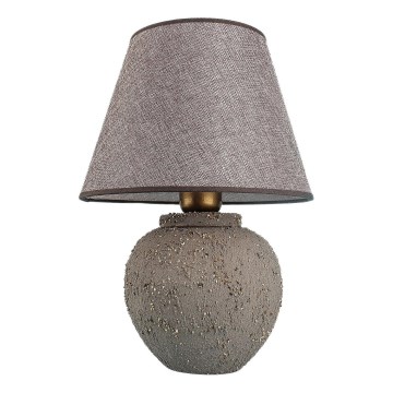 Pöytävalaisin RAMZES 1xE27/40W/230V ruskea