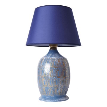 Pöytävalaisin RAMZES 1xE27/40W/230V sininen