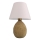 Pöytävalaisin RAMZES 1xE27/40W/230V valkoinen/ruskea