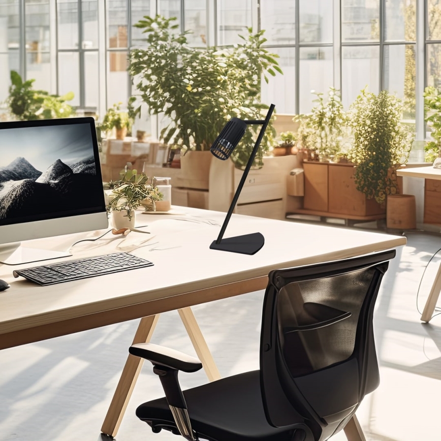 Pöytävalaisin VERTICAL 1xGU10/8W/230V musta