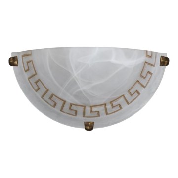 Prezent 1437 - Varaosa lasi seinävalaisimeen GRECA E27