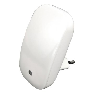 Prezent 1619 - LED-valaisin pistorasiaan 2xLED/0,3W/230V sensori