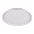 Prezent 17310 - LED-kattovalaisin ADRA LED/42W/230V + LED/13W 3000/4000/6000K Ø 48,5 cm valkoinen