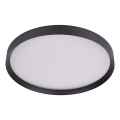 Prezent 17313 - himmennettävä kattovalaisin MAYSA LED/36W/230V 3000/4000/6000K Ø 39,5 cm, musta
