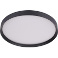 Prezent 17317 - LED-himennettävä kattovalaisin MAYSA LED/72W/230V 3000/4000/6000K halkaisija 77 cm musta
