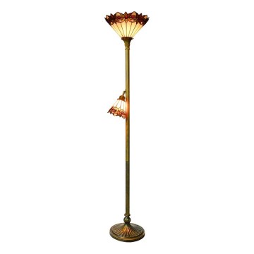 Prezent 244 - Lattiavalaisin TIFFANY 1xE27/60W/230V + 1xE14/25W