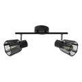 Prezent 27517 - Kohdevalo PONTEO 2xE27/40W/230V musta