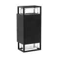 Prezent 28211A - Ulkoseinävalaisin EVENTO 2xGU10/35W/230V IP54 musta