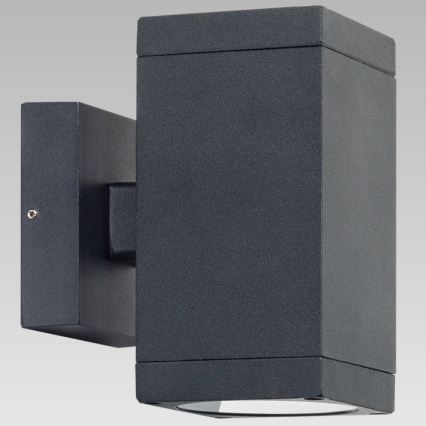 Prezent 39034 - Ulkoseinävalaisin RETO SQ 2xGU10/35W/230V IP54