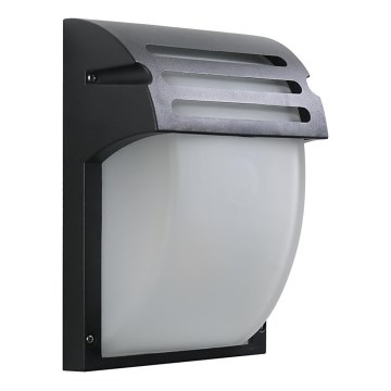 Prezent 39038 - Ulkoseinävalaisin AMALFI 1xE27/60W/230V IP44 antrasiitti