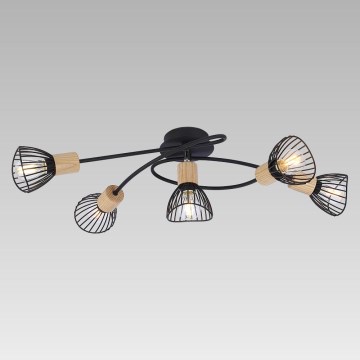 Prezent 75558 - Kiinteä kattokruunu PONY 5xE14/25W/230V